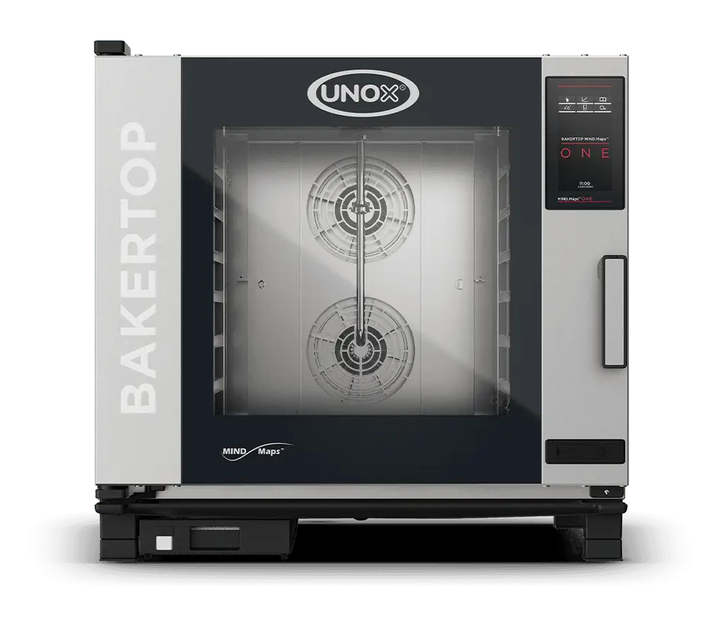 6 trays 600x400 Render of UNOX BAKERTOP MIND.Maps™ BIG ONE commercial trolley combi oven XEBC-06EU-E1RM.