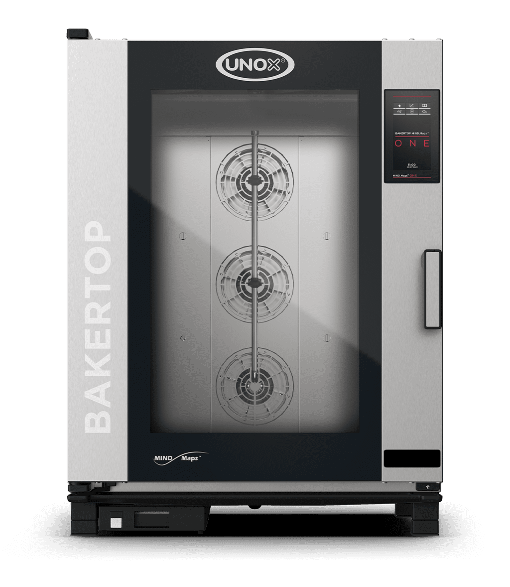 10 trays 600x400 Render of UNOX BAKERTOP MIND.Maps™ BIG ONE commercial trolley combi oven XEBC-10EU-E1RM.
