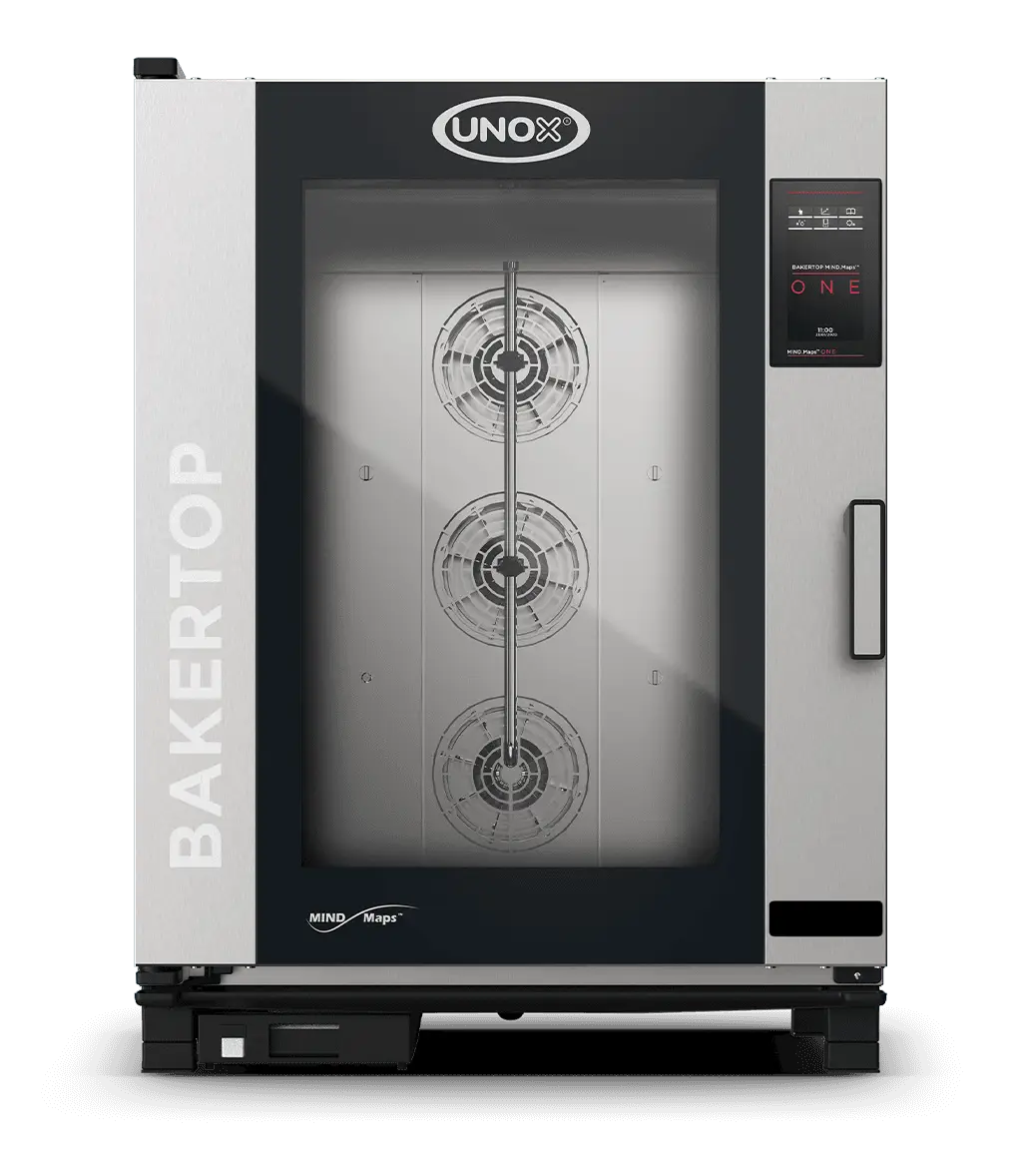 10 trays 600x400 Render of UNOX BAKERTOP MIND.Maps™ BIG ONE commercial trolley combi oven XEBC-10EU-E1RM.