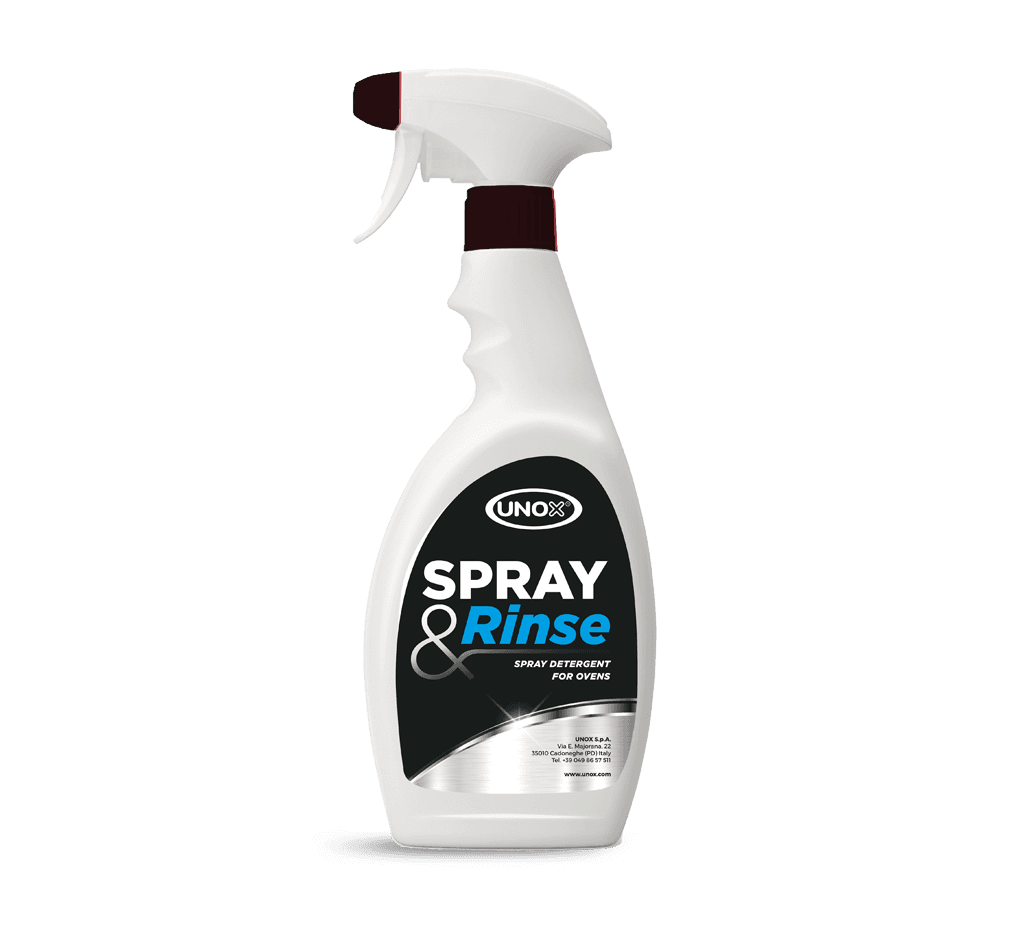 SPRAY&Rinse detergente Unox para forno comercial com lavagem manual DB1044A0.