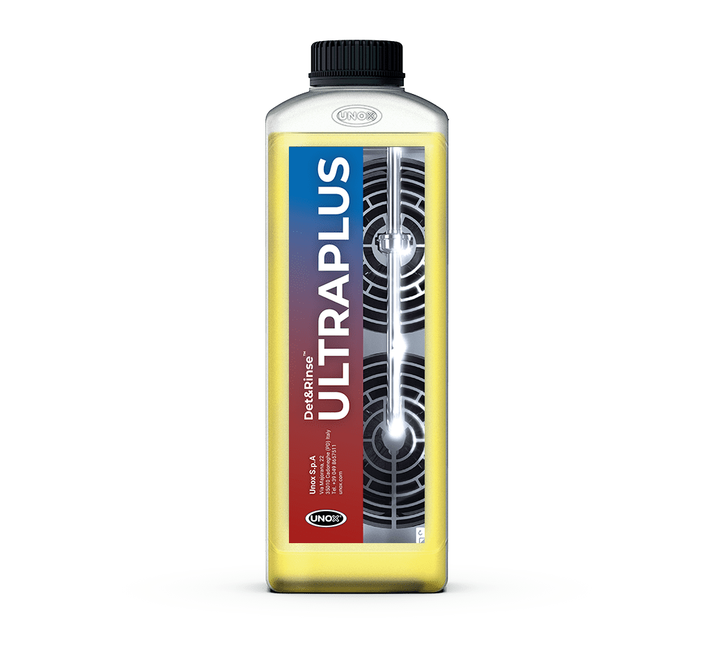 DET&Rinse™ ULTRAPLUS detergente Unox para forno comercial com lavagem automática DB1076A0.