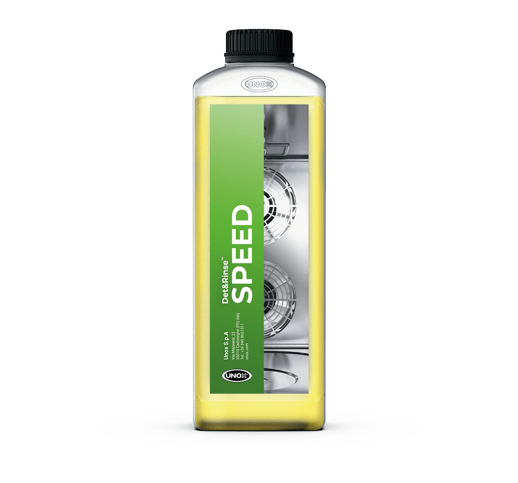 DET&Rinse™ SPEED detergente Unox para forno comercial com lavagem automática DB1101A0.