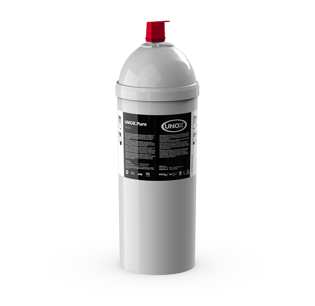 PURE.XL tratamiento de agua con filtros de resina para horno profesional XHC033.