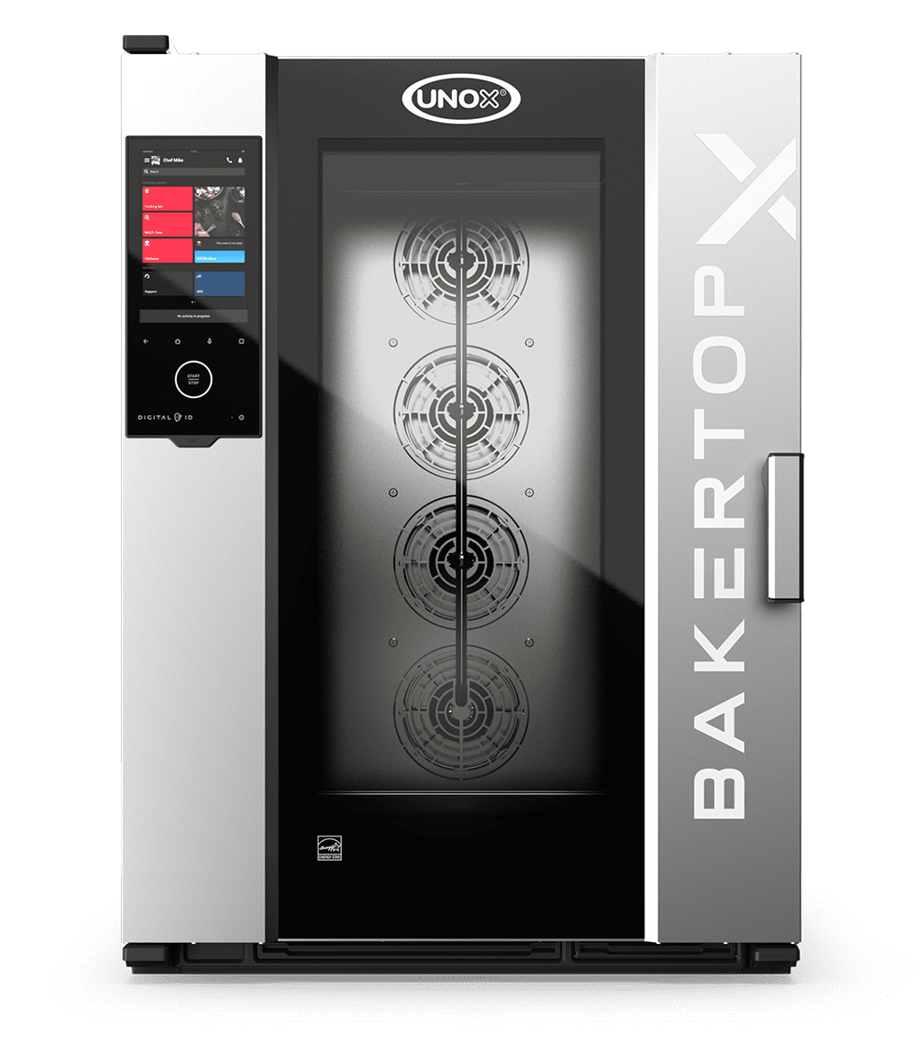 10 teglie 600x400 Render forno professionale combinato UNOX BAKERTOP-X™ XELA-10EU-EXRS.