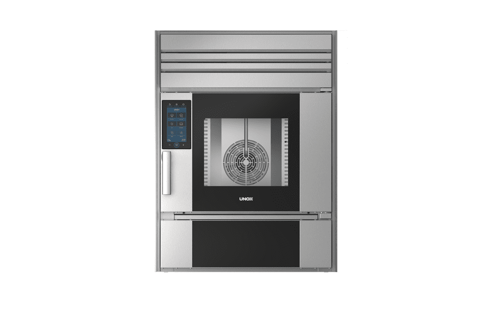 4 teglie GN 1/1 Render forno professionale combinato UNOX CHEFTOP MIND.Maps™ PLUS XEVH-0511-EPLM-HP.