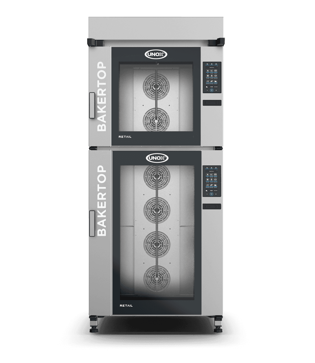 18 teglie 600x400 Render del forno professionale per panificazione in negozio BAKERTOP RETAIL XETC-18EU-YPLLA.