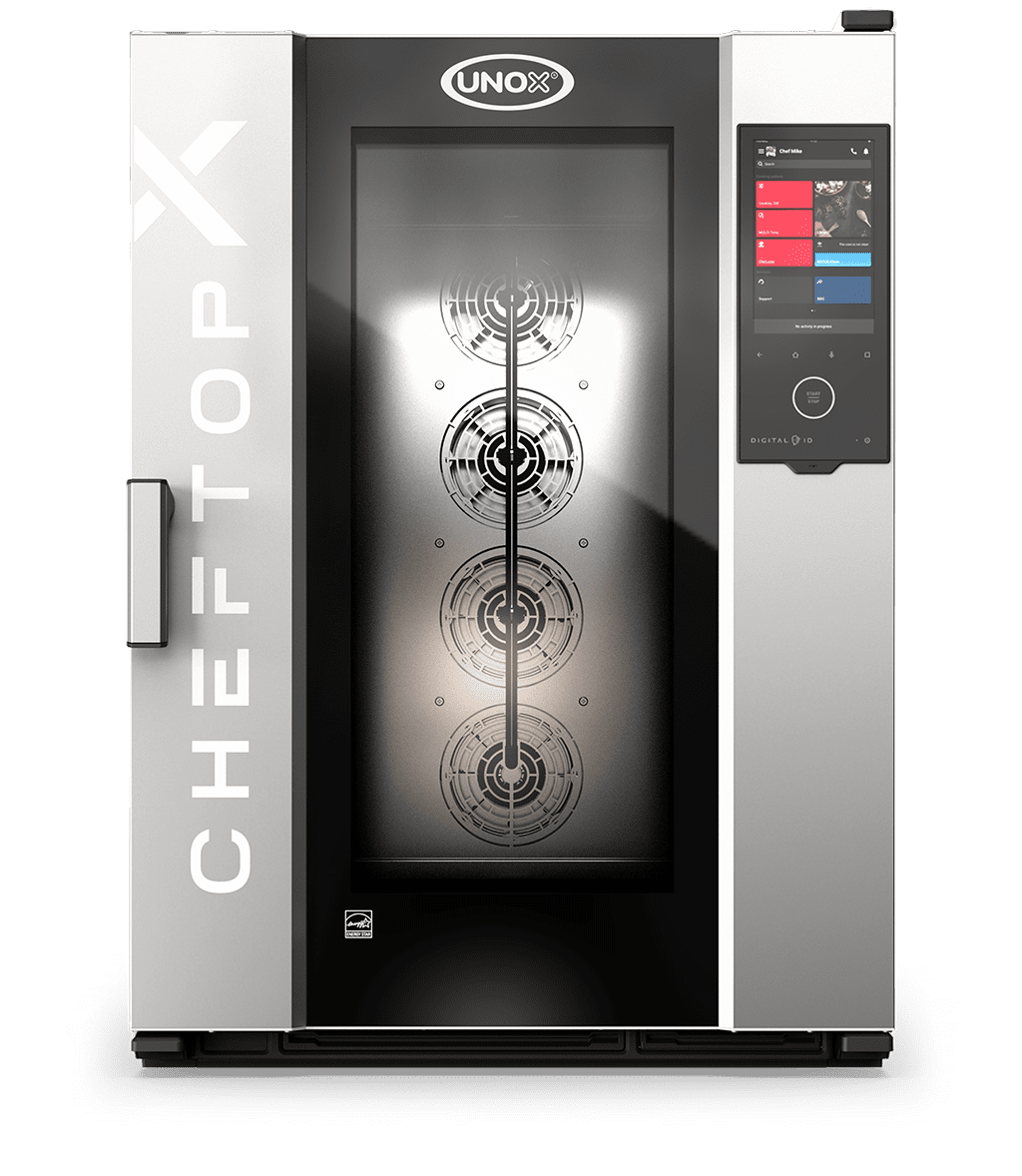 10 niveaux GN 2/1 Rendu du four mixte professionnel UNOX CHEFTOP-X™ XEDA-1021-GXLS.