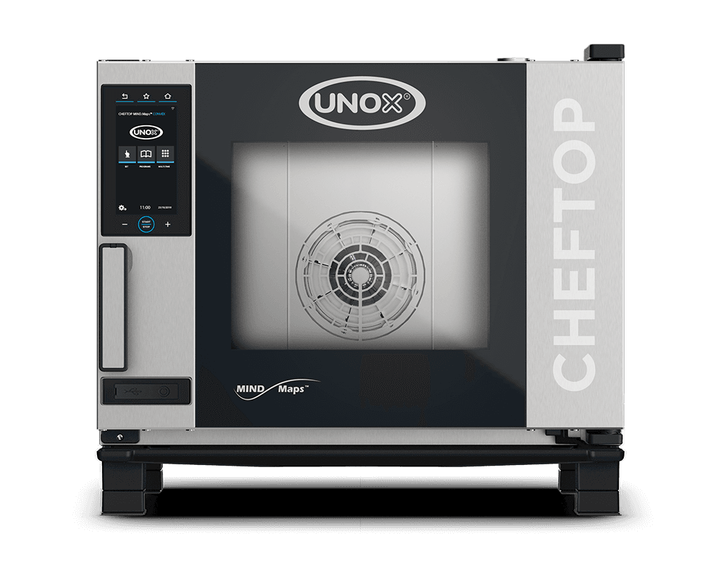 5 bandejas GN 1/1 Render horno de convección profesional UNOX BAKERLUX SHOP.Pro™ GO XAVC-0511-MQLM.