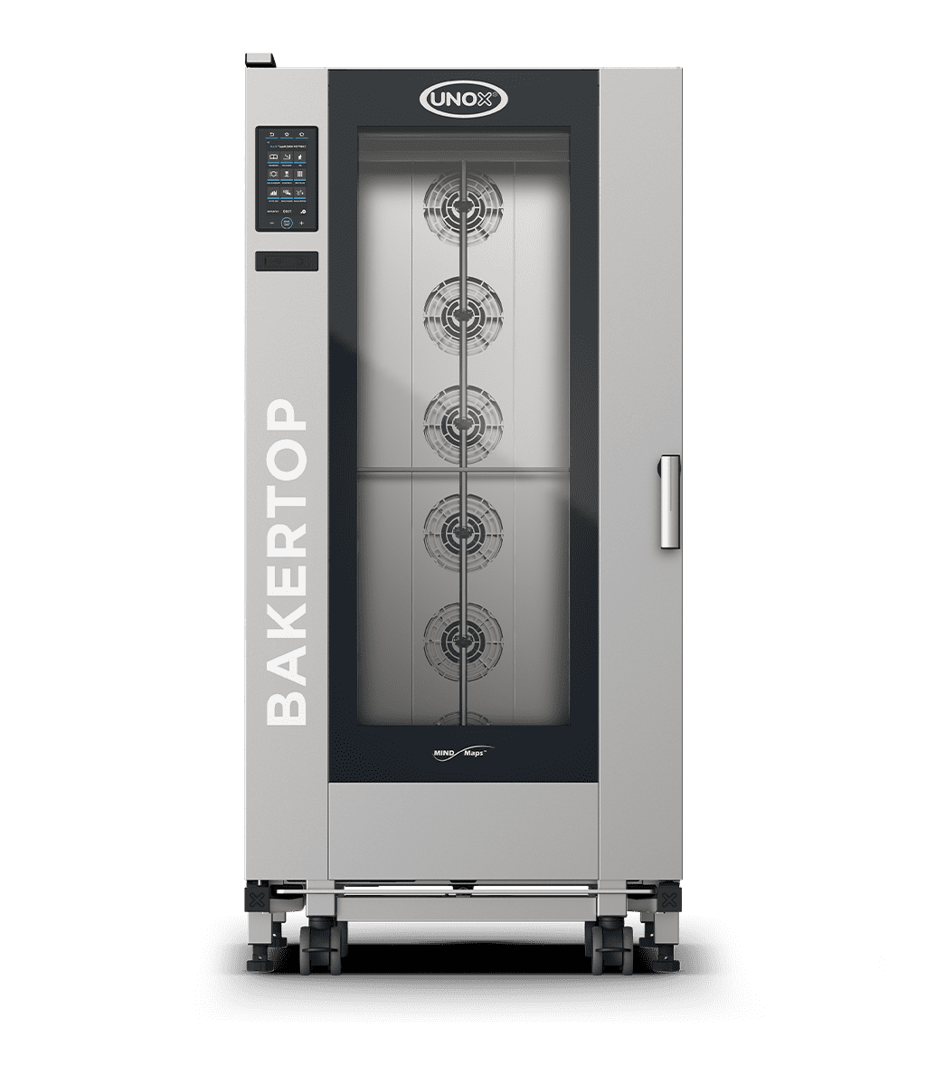 16 bandejas 18"x26" Render horno mixto de carro profesional UNOX BAKERTOP MIND.Maps™ BIG PLUS XABL-16FS-NPRS-AL.