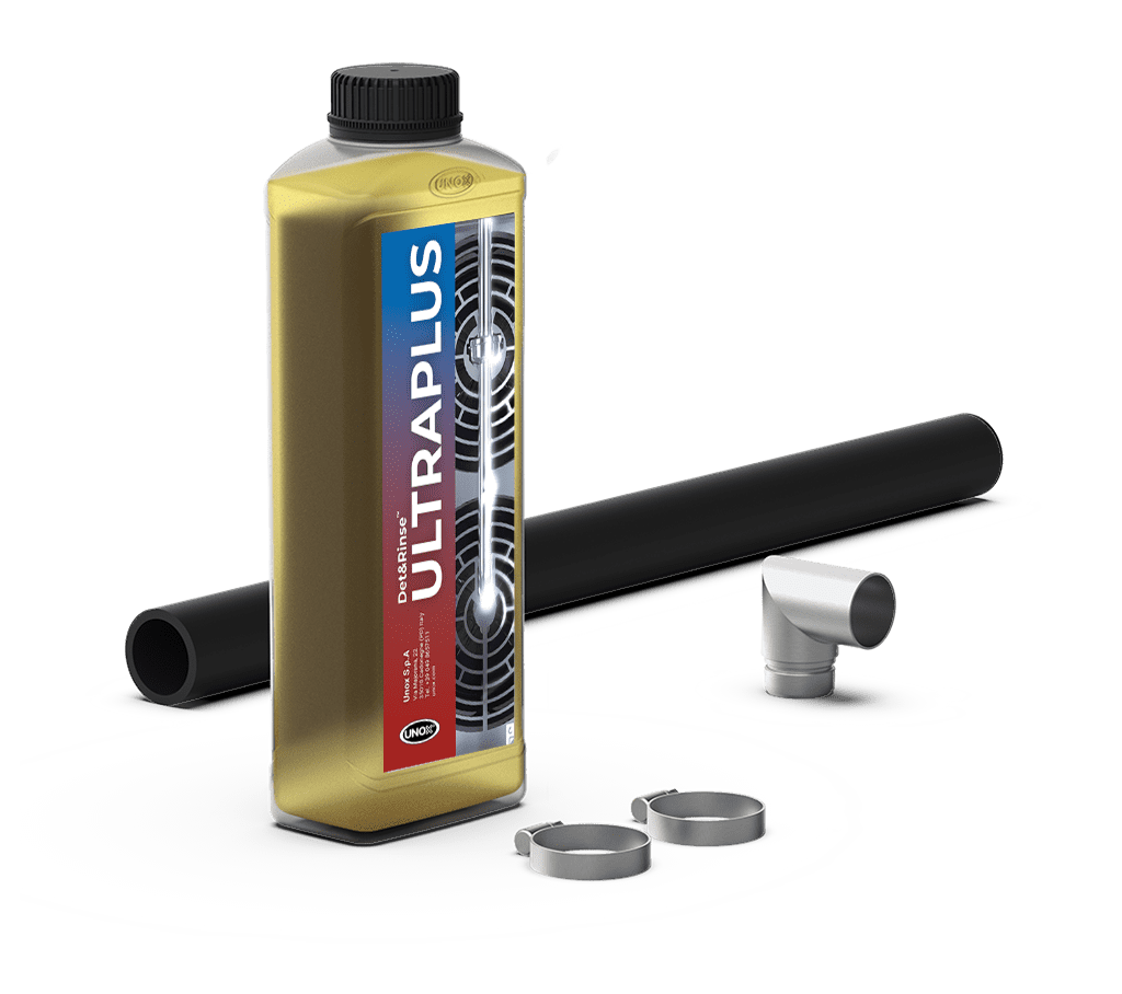 Unox Obsahuje všechny komponenty nezbytné pro správnou instalaci jednoho zařízení a 1 láhev čistícího prostředku DET&Rinse™ ULTRAPLUS (1 l) UN 1824, 8, II - ADR Limited Quantity. XUC199-DRU.