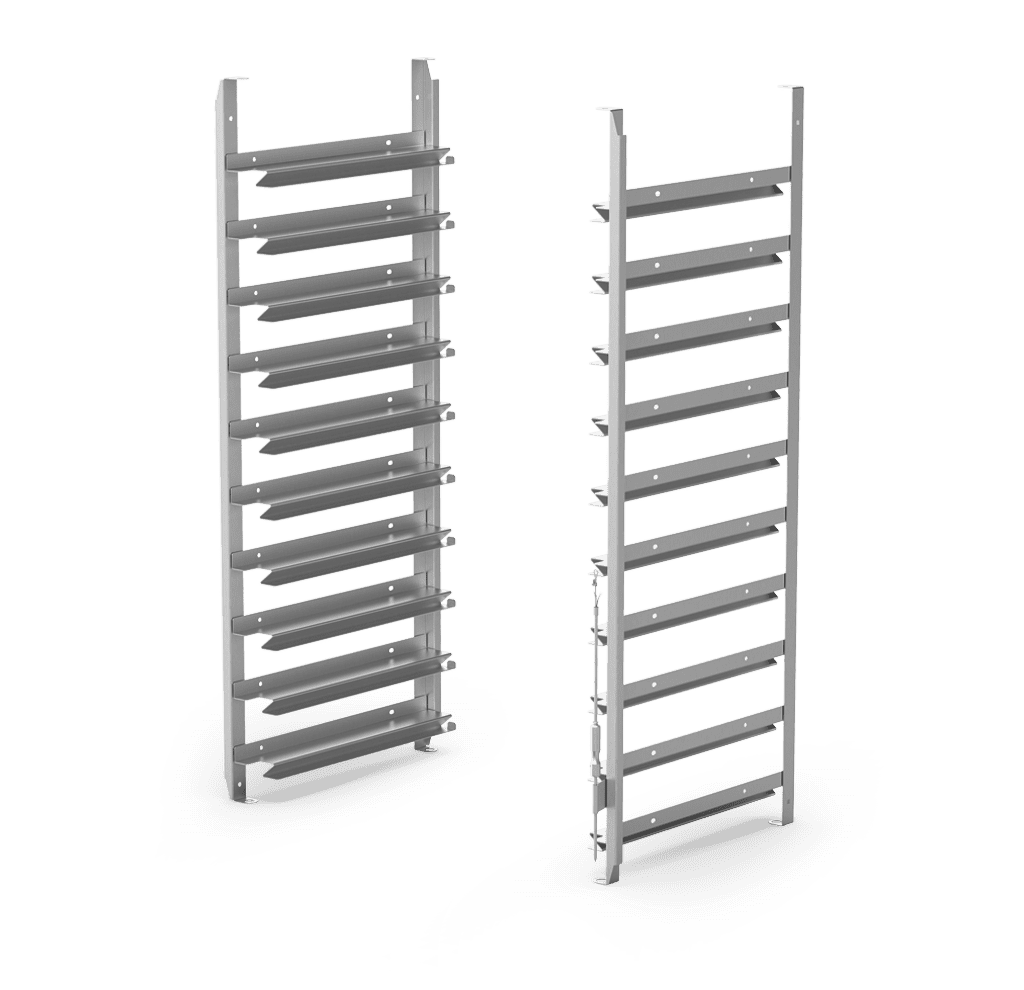 Unox Permite utilizar tanto bandejas GN1/1 como 600x400. XUC067.