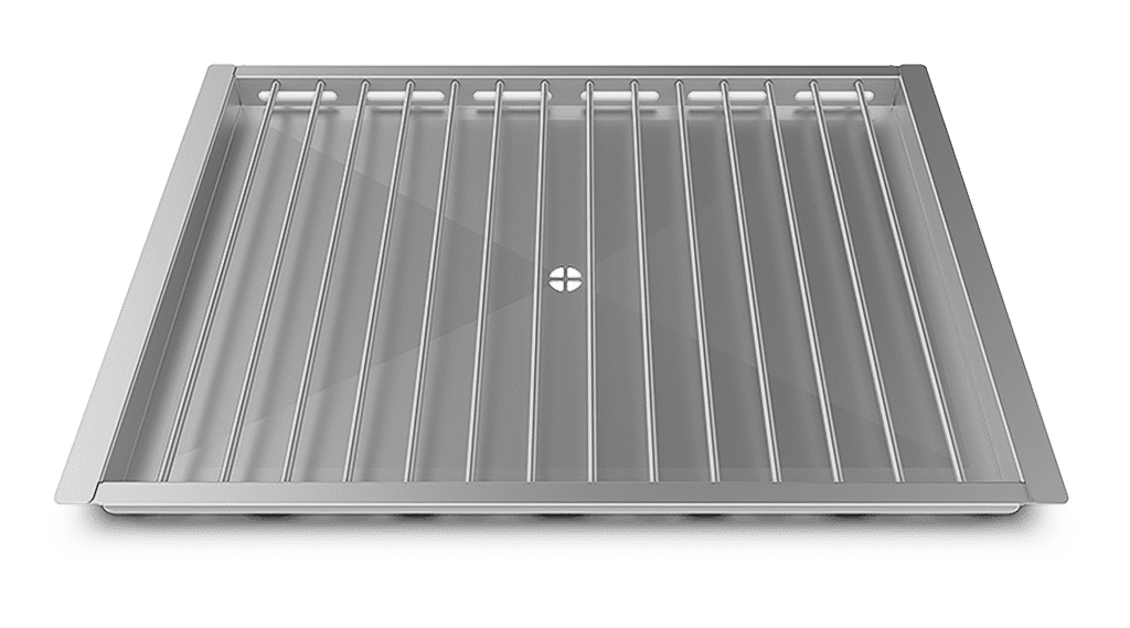 POLLO.GRILL plateau commercial Unox pour la rôtisserie et le braisage 600x400 GRP425.