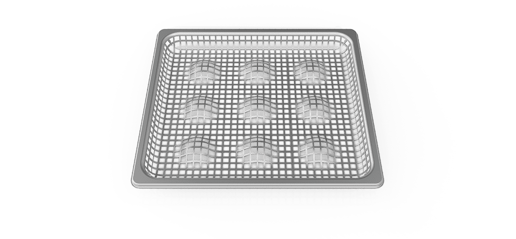 POTATO.FRY plateau commercial Unox pour la friture et les œufs GN 2/3 GRP711.