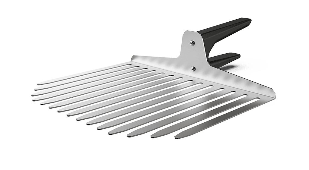 Spatule à dents plateau commercial Unox pour four à haute vitesse 460x330, GN 2/3, 18"x13" XUC167.