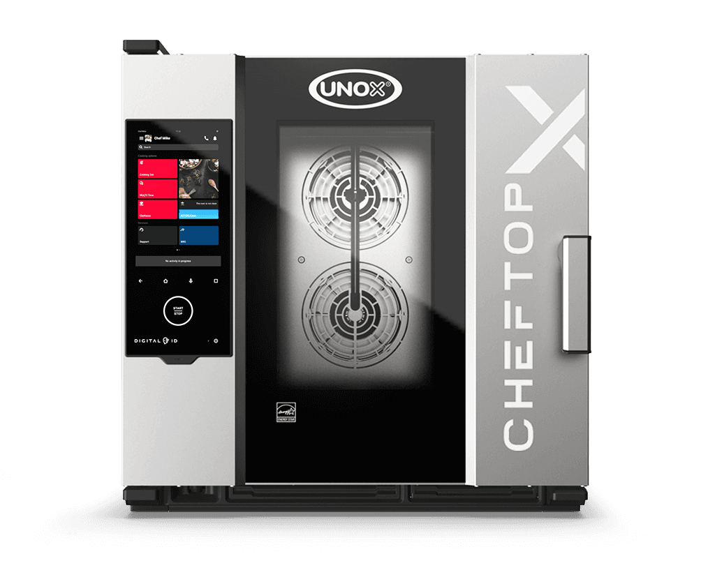 UNOX CHEFTOP-X™ Digital.ID™ COUNTERTOP XEDA-0611-GXRS-ET