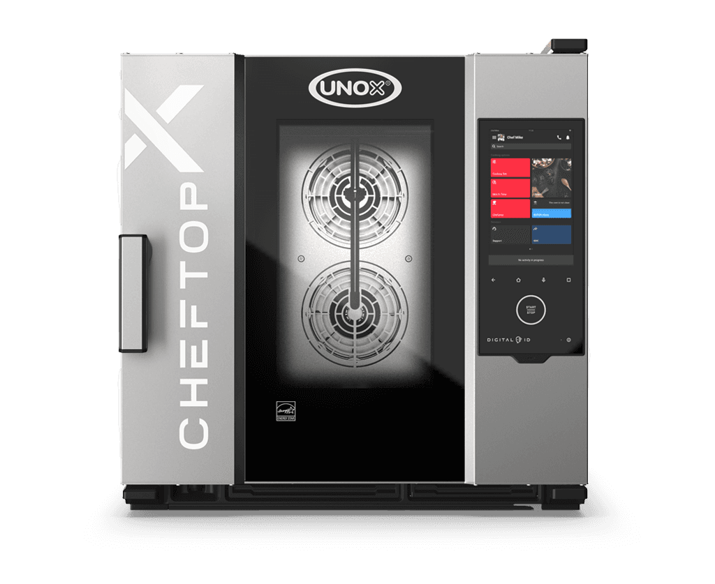 6 vsuvů GN 1/1 Obrázek profesionální kombinovaný konvektomat  UNOX CHEFTOP-X™ XEDA-0611-EXLS-LP.