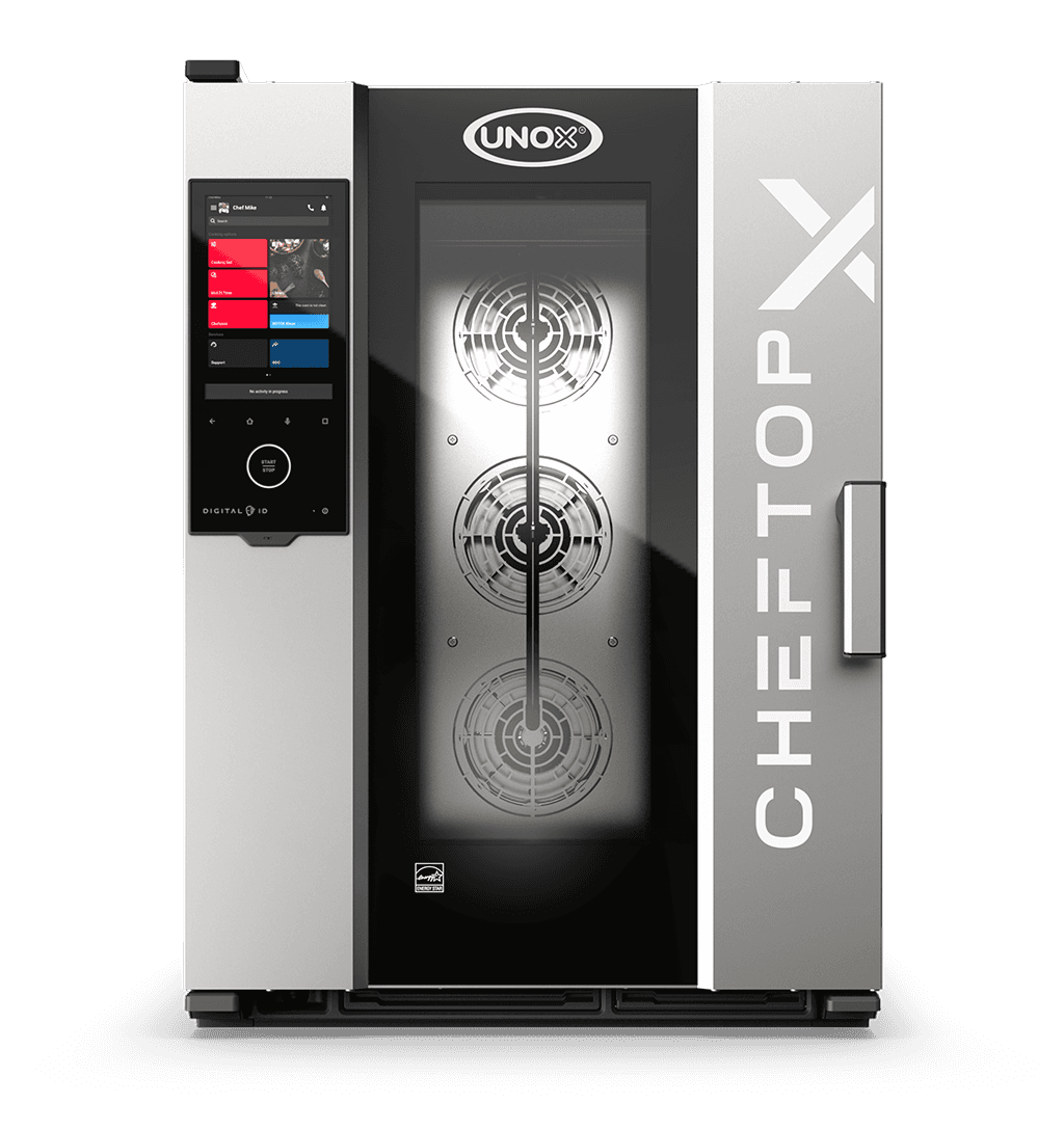 10 vsuvů GN 1/1 Obrázek profesionální kombinovaný konvektomat  UNOX CHEFTOP-X™ XEDA-1011-GXRS.