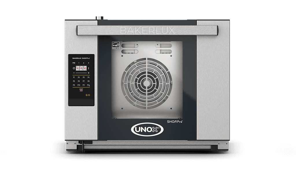4 vsuvů 460x330 Obrázek profesionální konvekční pec UNOX BAKERLUX SHOP.Pro™ GO XEFR-04HS-EGDN.