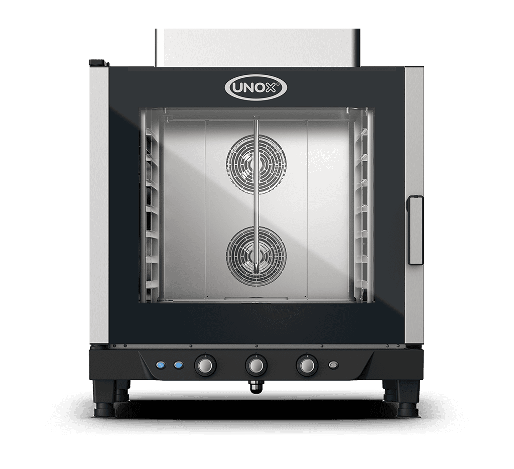 7 vsuvů GN 1/1 Obrázek profesionální konvekční pec s přivlhčením  UNOX BAKERLUX™ XV513G.