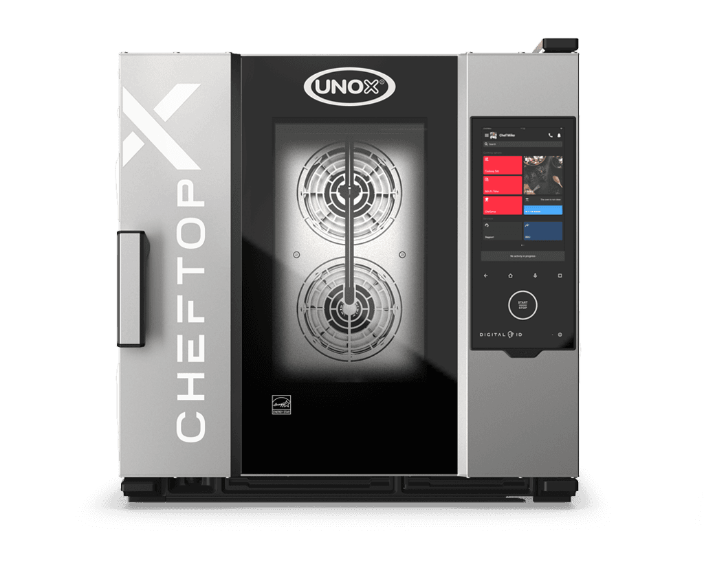 6 trays GN 1/1 Render of UNOX CHEFTOP-X™ commercial combi oven XEDA-0611-GXLS.