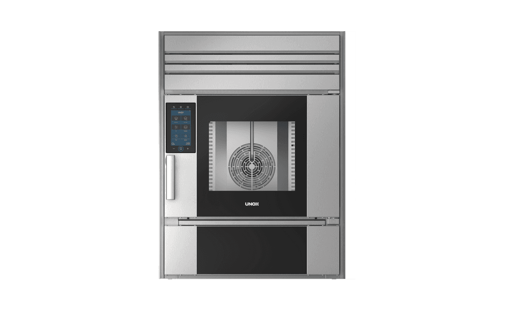 4 trays GN 1/1 Render of UNOX CHEFTOP MIND.Maps™ PLUS commercial combi oven XEVH-0511-EPLM-HP.