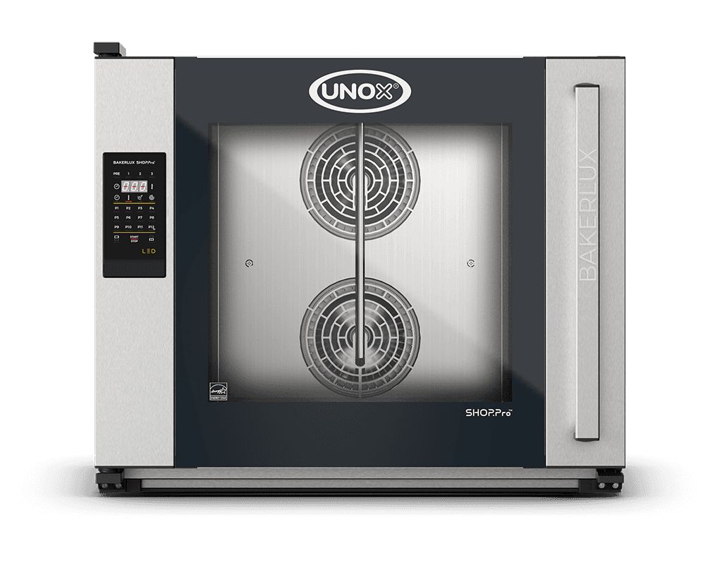 6 trays 600x400 Render of UNOX BAKERLUX SHOP.Pro™ LED commercial convection with humidity oven XEFR-06EU-ELRV.