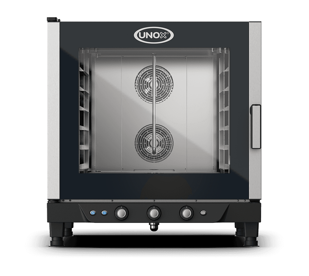 6 trays 600x400 Render van de  UNOX BAKERLUX™ & LINEMISS™ professionele convectie oven met vochtigheid XB693.