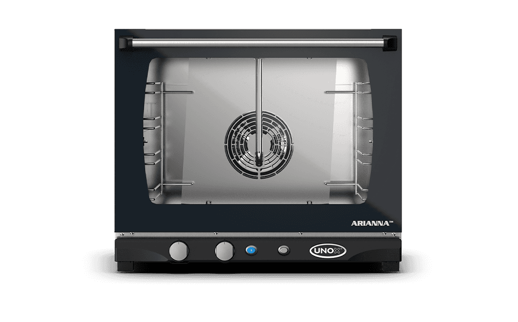 4 trays 460x330 Render van de  UNOX BAKERLUX™ & LINEMISS™ professionele convectie oven met vochtigheid XFT133.