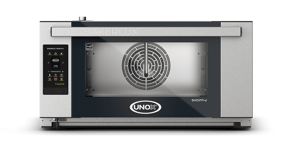 3 trays 600x400 Render van de UNOX BAKERLUX SHOP.Pro™ TOUCH professionele convectie oven met vochtigheid XEFR-03EU-ETDP.