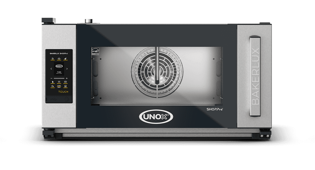 3 trays 600x400 Render van de UNOX BAKERLUX SHOP.Pro™ TOUCH professionele convectie oven met vochtigheid XEFR-03EU-ETRV.