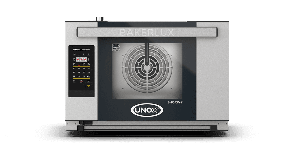 3 trays 460x330 Render van de UNOX BAKERLUX SHOP.Pro™ LED professionele convectie oven met vochtigheid XEFR-03HS-ELDP.