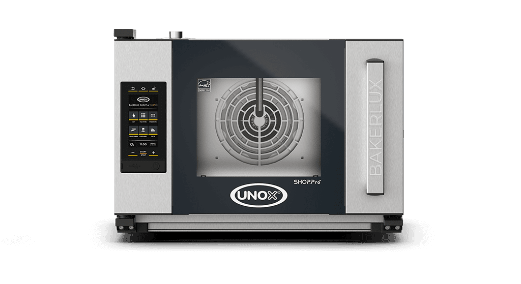 3 trays 460x330 Render van de UNOX BAKERLUX SHOP.Pro™ MASTER professionele convectie oven met vochtigheid XEFR-03HS-EMRV.