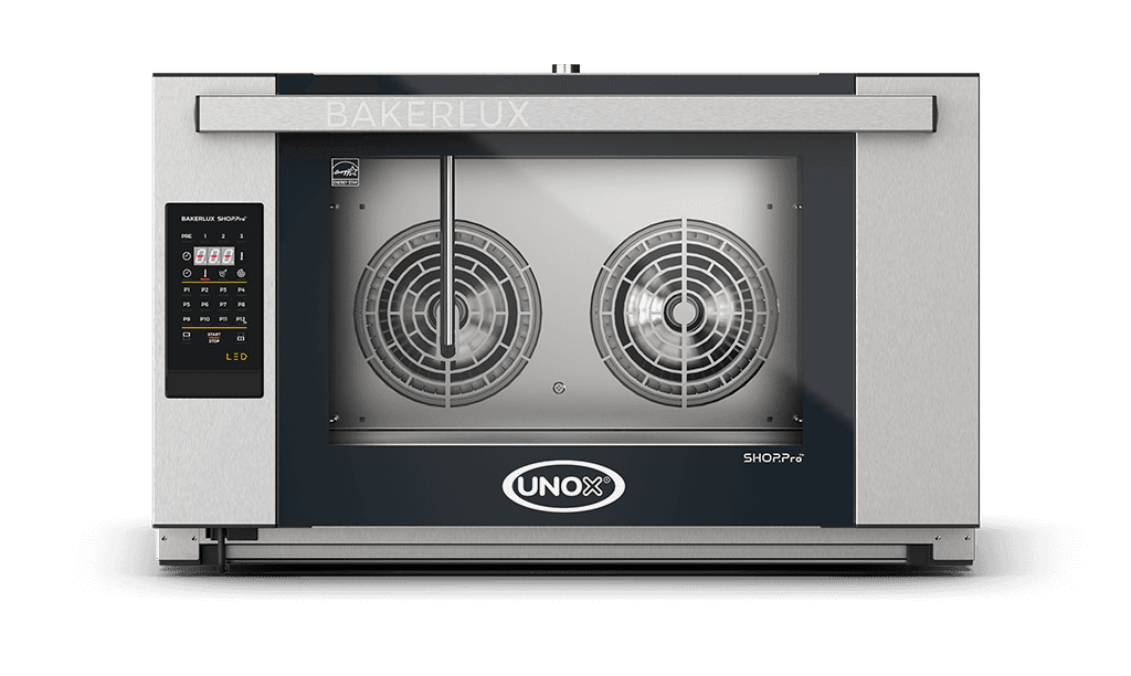 4 trays 600x400 Render van de UNOX BAKERLUX SHOP.Pro™ LED professionele convectie oven met vochtigheid XEFR-04EU-ELDP.