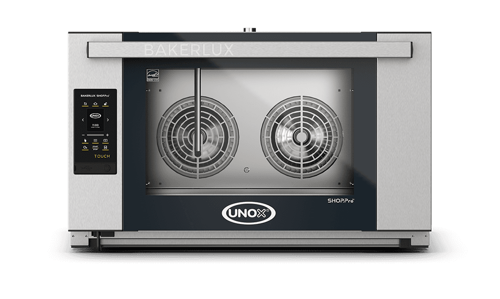 4 trays 600x400 Render van de UNOX BAKERLUX SHOP.Pro™ TOUCH professionele convectie oven met vochtigheid XEFR-04EU-ETDP.