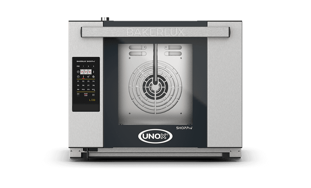 4 trays 460x330 Render van de UNOX BAKERLUX SHOP.Pro™ LED professionele convectie oven met vochtigheid XEFR-04HS-ELDV.