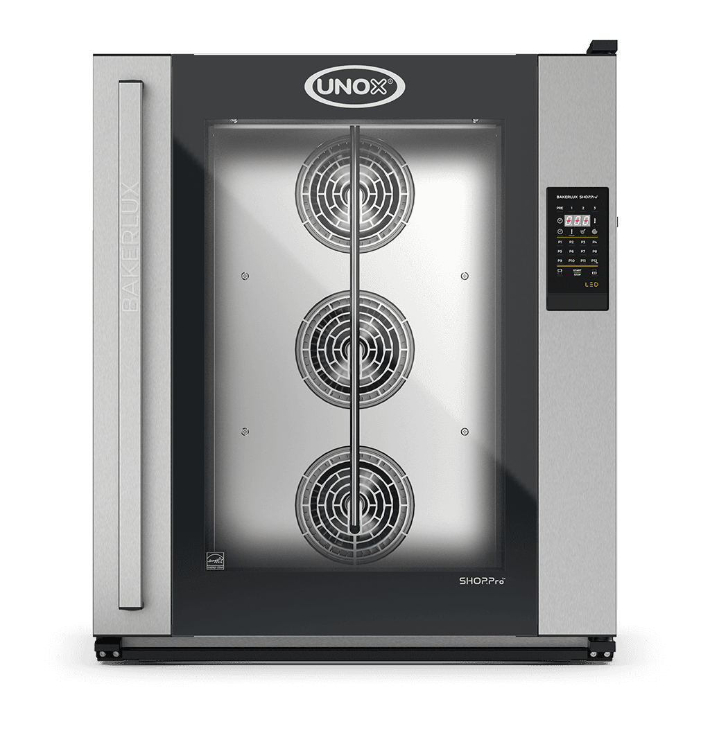 10 trays 600x400 Render van de UNOX BAKERLUX SHOP.Pro™ LED professionele convectie oven met vochtigheid XEFR-10EU-ELLV.