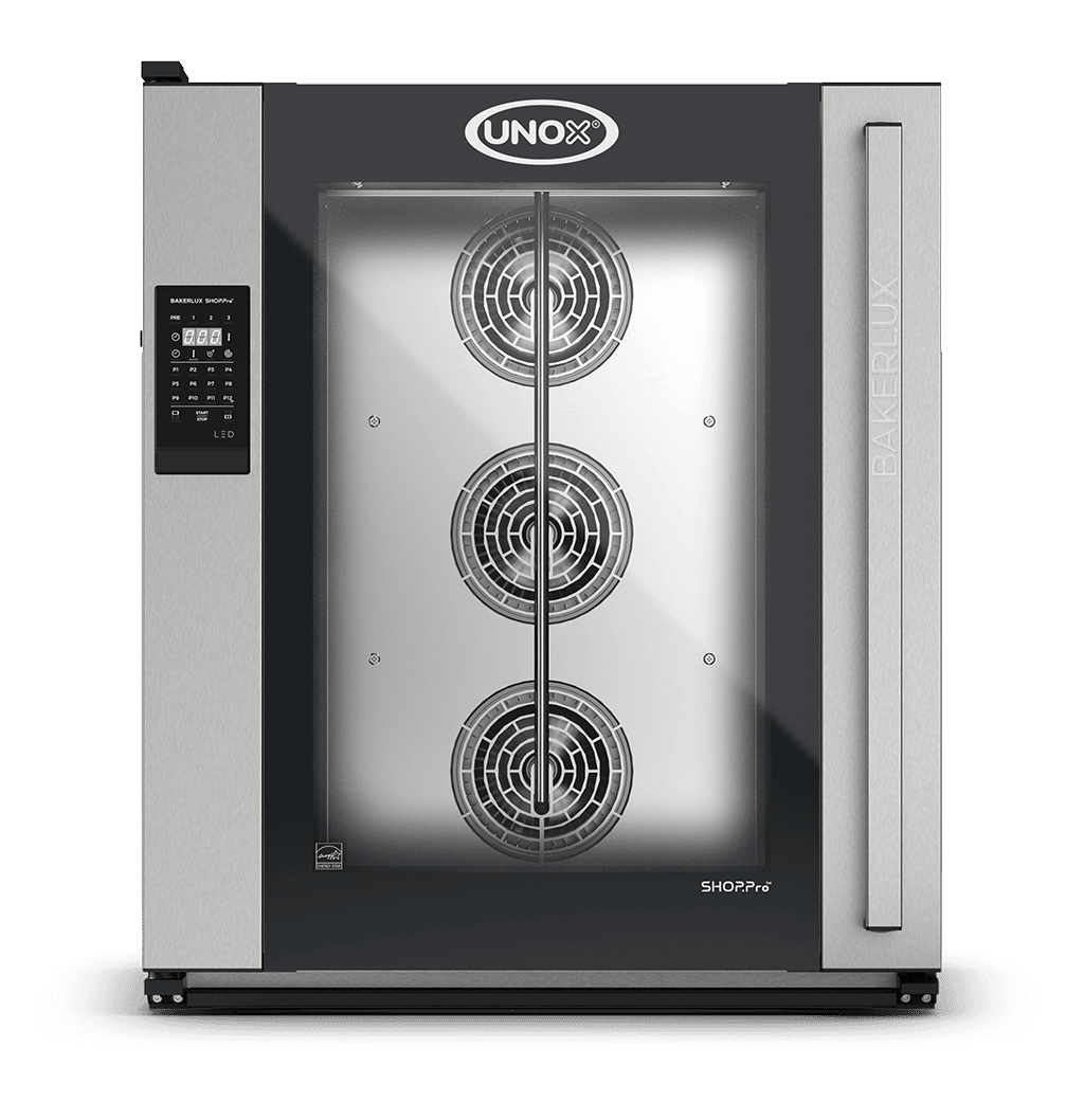 10 trays 600x400 Render van de UNOX BAKERLUX SHOP.Pro™ LED professionele convectie oven met vochtigheid XEFR-10EU-ELRV.
