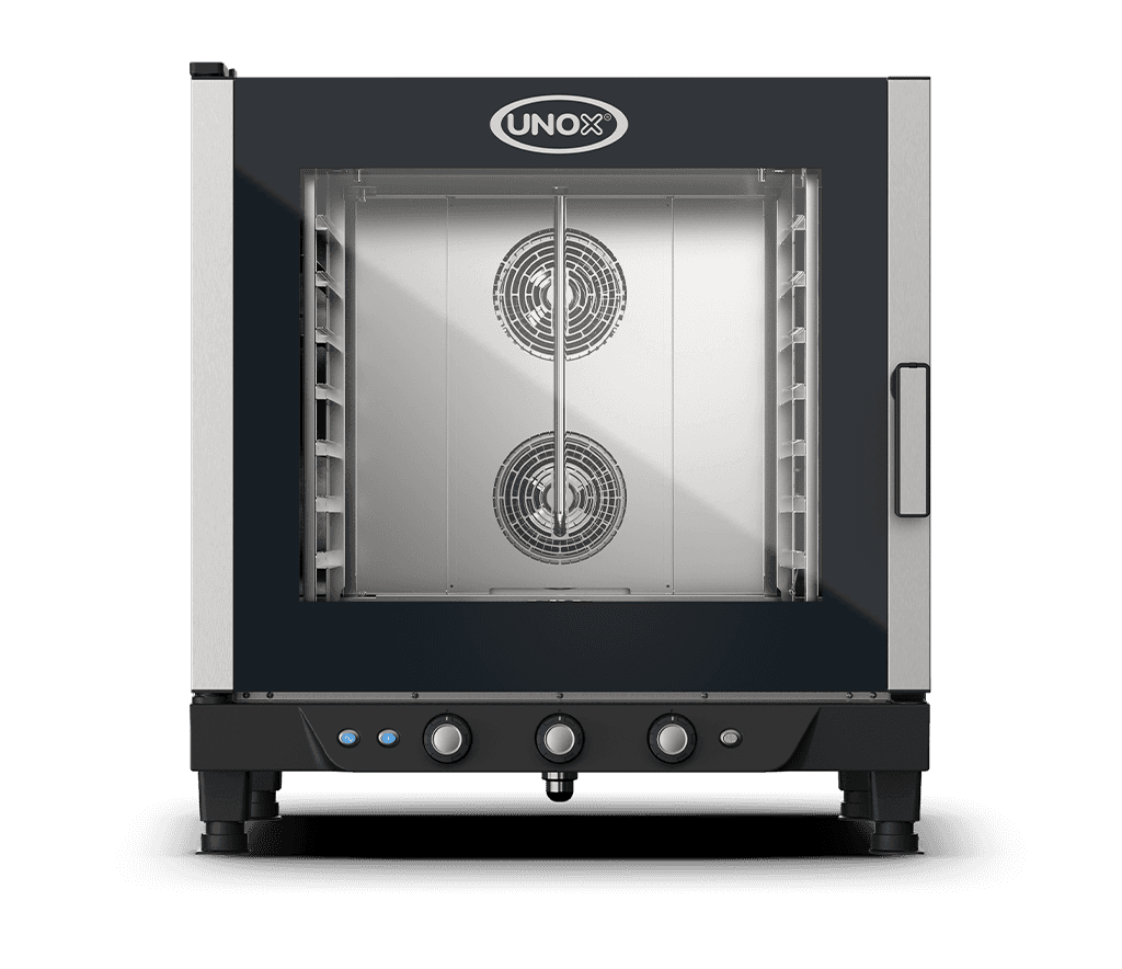 7 trays GN 1/1 Render van de UNOX CHEFLUX™ professionele convectie oven met vochtigheid XV593.