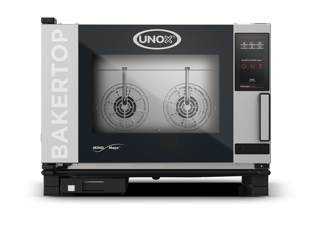 4 trays 600x400 Render van de UNOX BAKERTOP MIND.Maps™ BIG ONE professionele trolley combi oven XEBC-04EU-E1RM.
