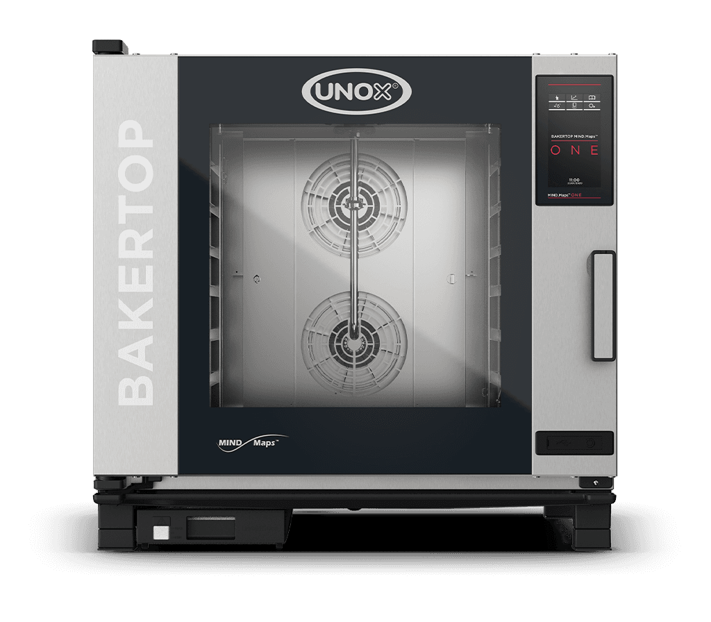 6 trays 600x400 Render van de UNOX BAKERTOP MIND.Maps™ BIG ONE professionele trolley combi oven XEBC-06EU-E1RM.