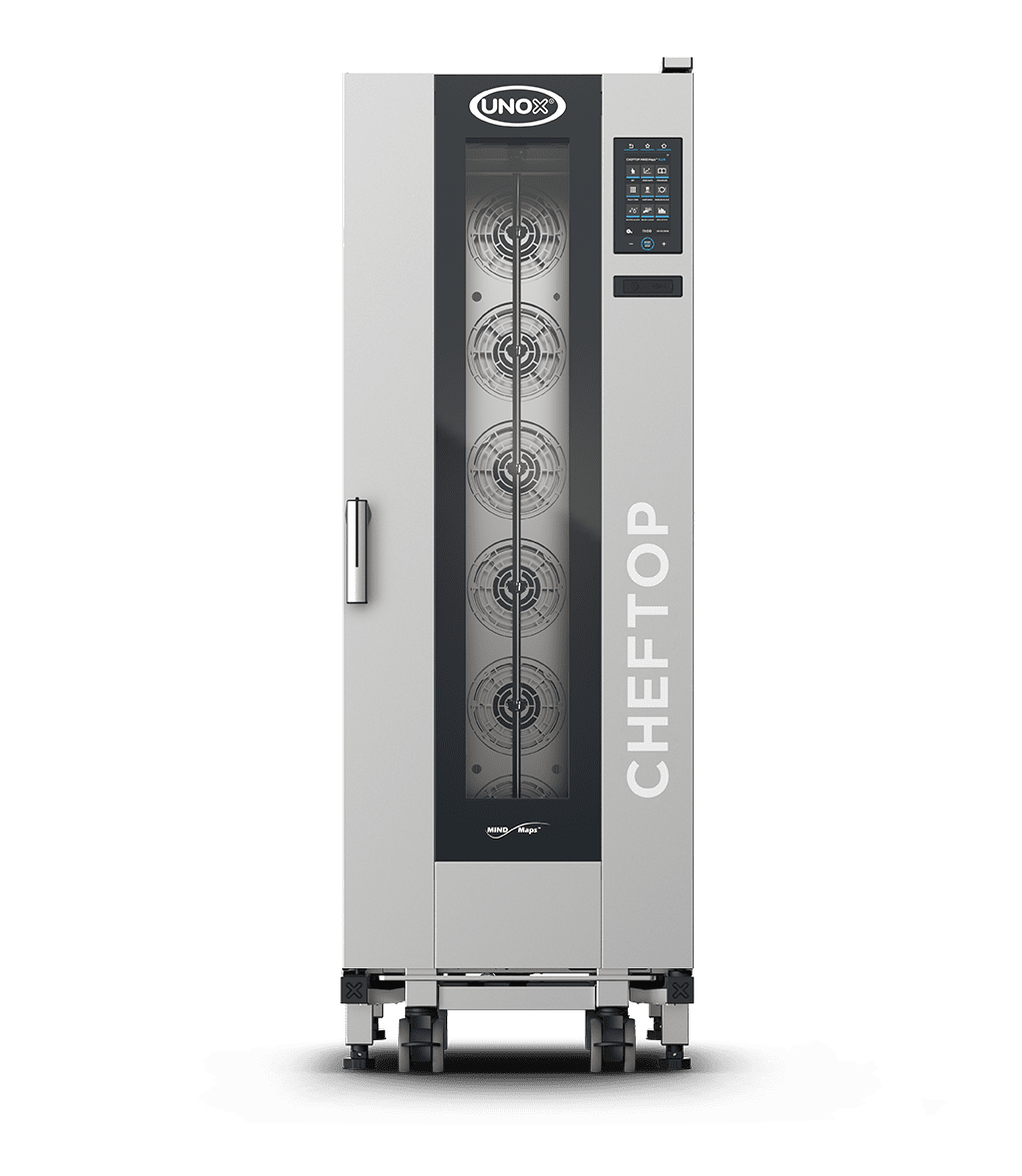 20 Bleche GN 1/1 Render des Kombidämpfers UNOX CHEFTOP MIND.Maps™ BIG PLUS XECL-2013-YPLS.