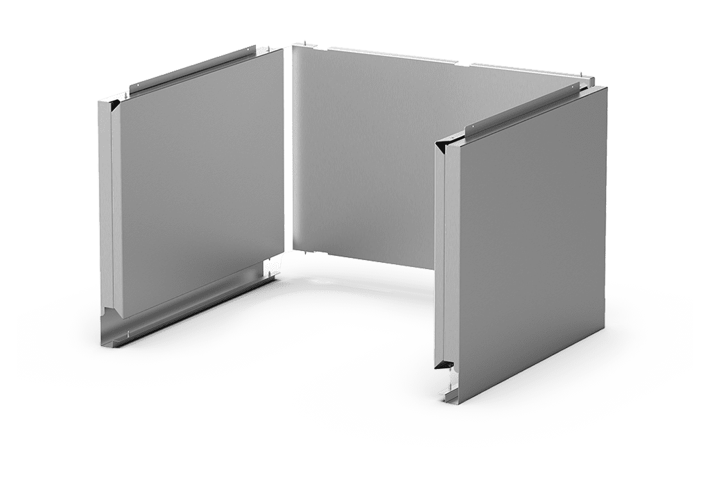 Posizionamento a terra Accessori per stand e armadi neutri XUC230