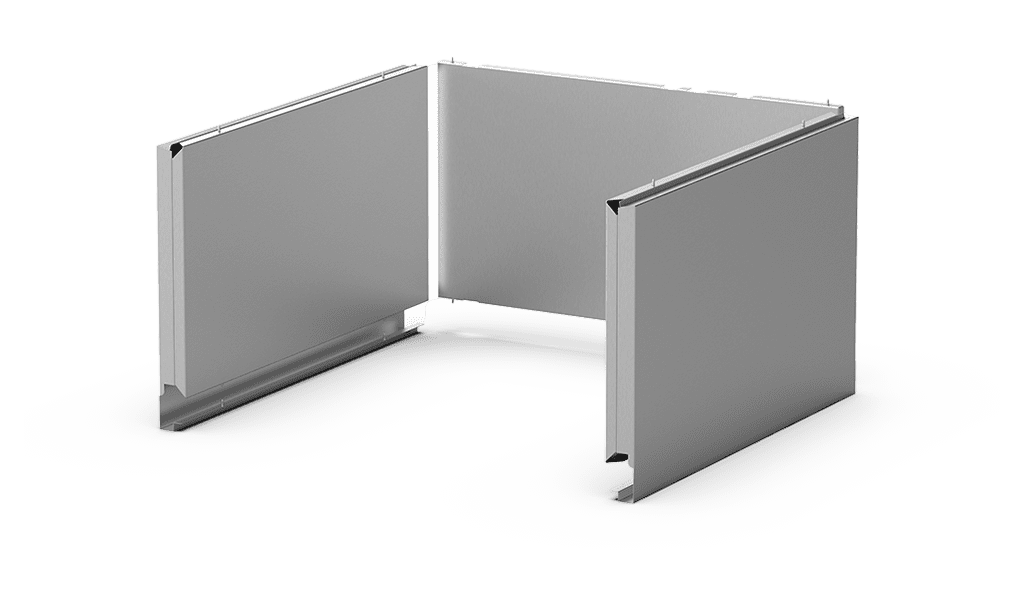 Posizionamento a terra Accessori per stand e armadi neutri XUC234