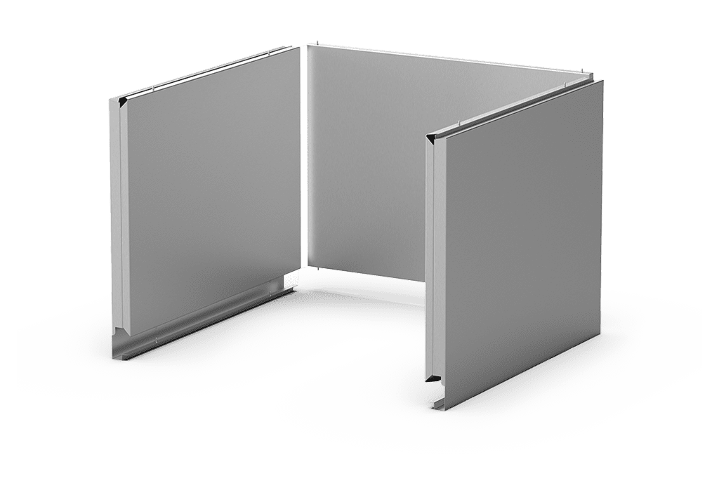 Posizionamento a terra Accessori per stand e armadi neutri XUC235