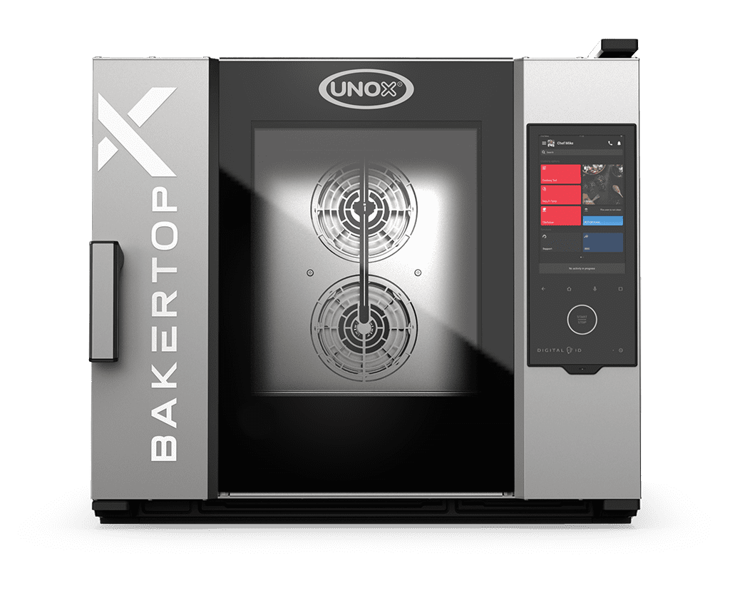 5 tepsili 600x400 UNOX BAKERTOP-X™ ticari kombi fırın görüntüsü XELA-05EU-EXLS.