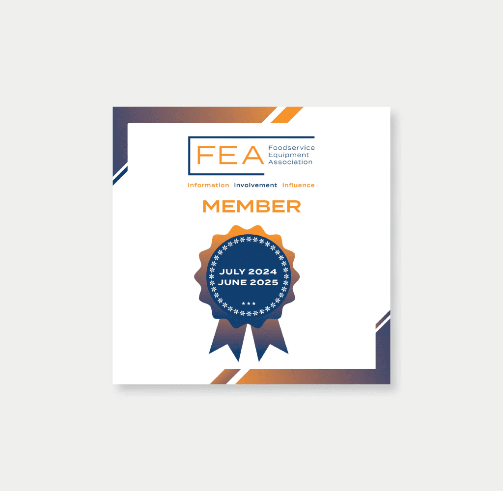 unox and foodservice equipment association FEA membership logo