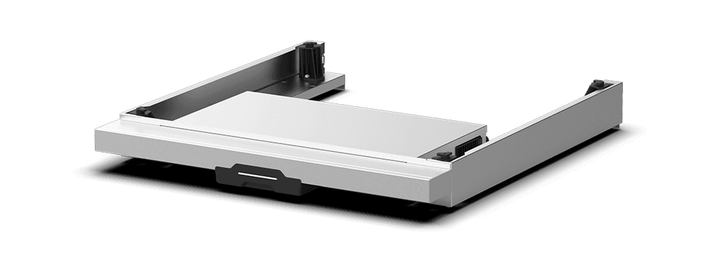 Unox OPTIC.Cooking maskinvision til nederste enhed af dobbeltstablede kommercielle elektriske ovne XELOA-EF-L-QE.