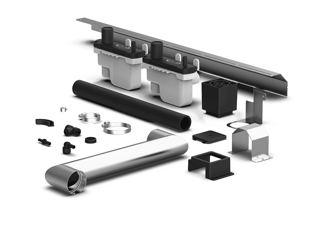 Other accessories Double stack installation kit XAVQC-00E2-E-CX