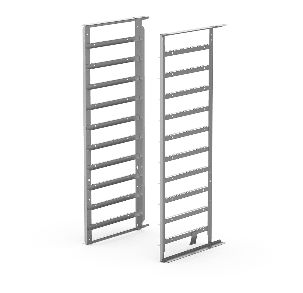 Unox Er ermöglicht die Verwendung von GN1/1-Blechen anstelle der 600x400-Bleche. XUC052.