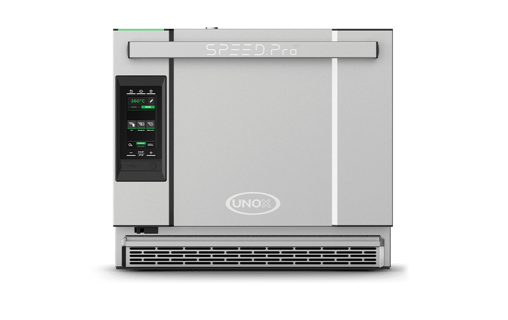 3 trays 460x330 (BAKE) Render of UNOX SPEED.Pro™ commercial convection speed oven XESW-03HS-EDDN.